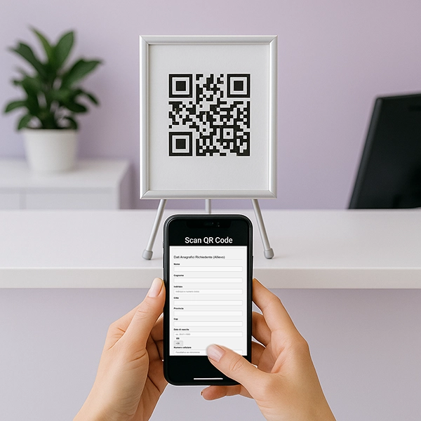 Envoi de Données en Ligne via QR Code