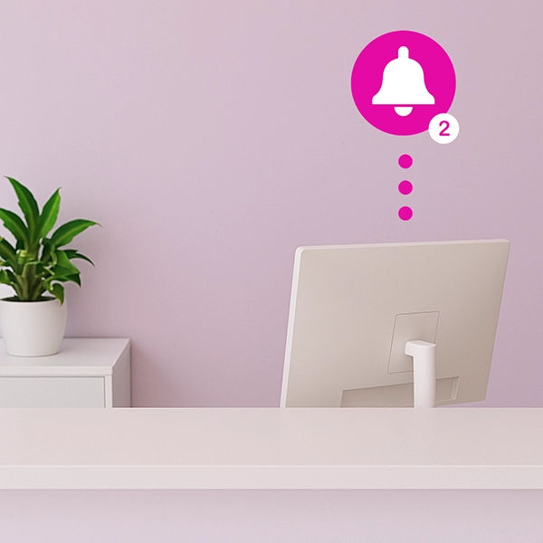 Réception des données dans le logiciel de gestion